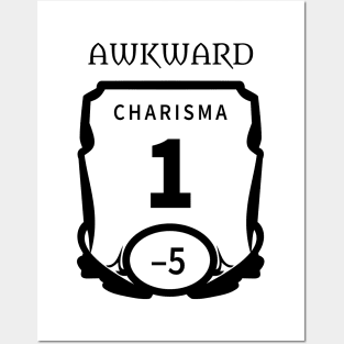 Charisma Is My Dump Stat Posters and Art